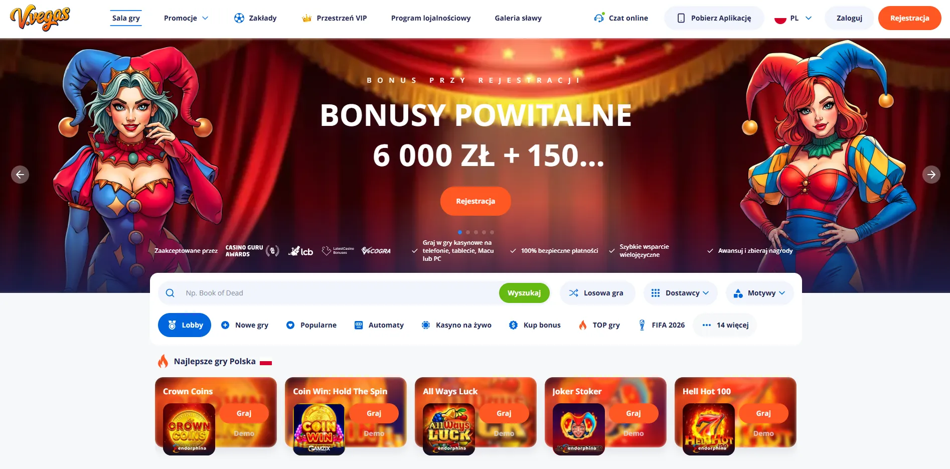 Vulkan Vegas weryfikacja danych i ochrona konta gracza